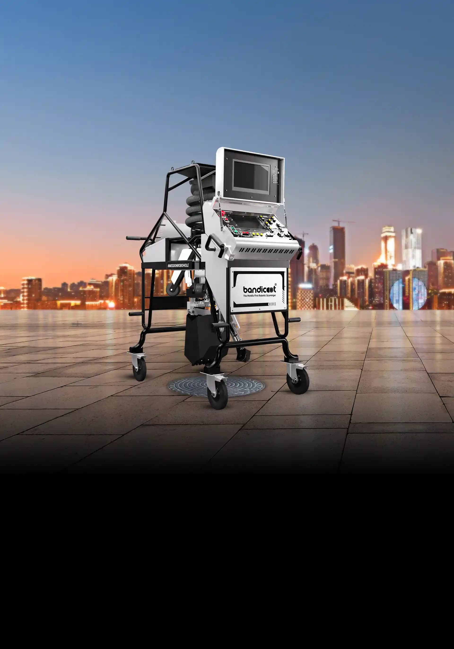 Delivers Safe | Automated Manhole Cleaning