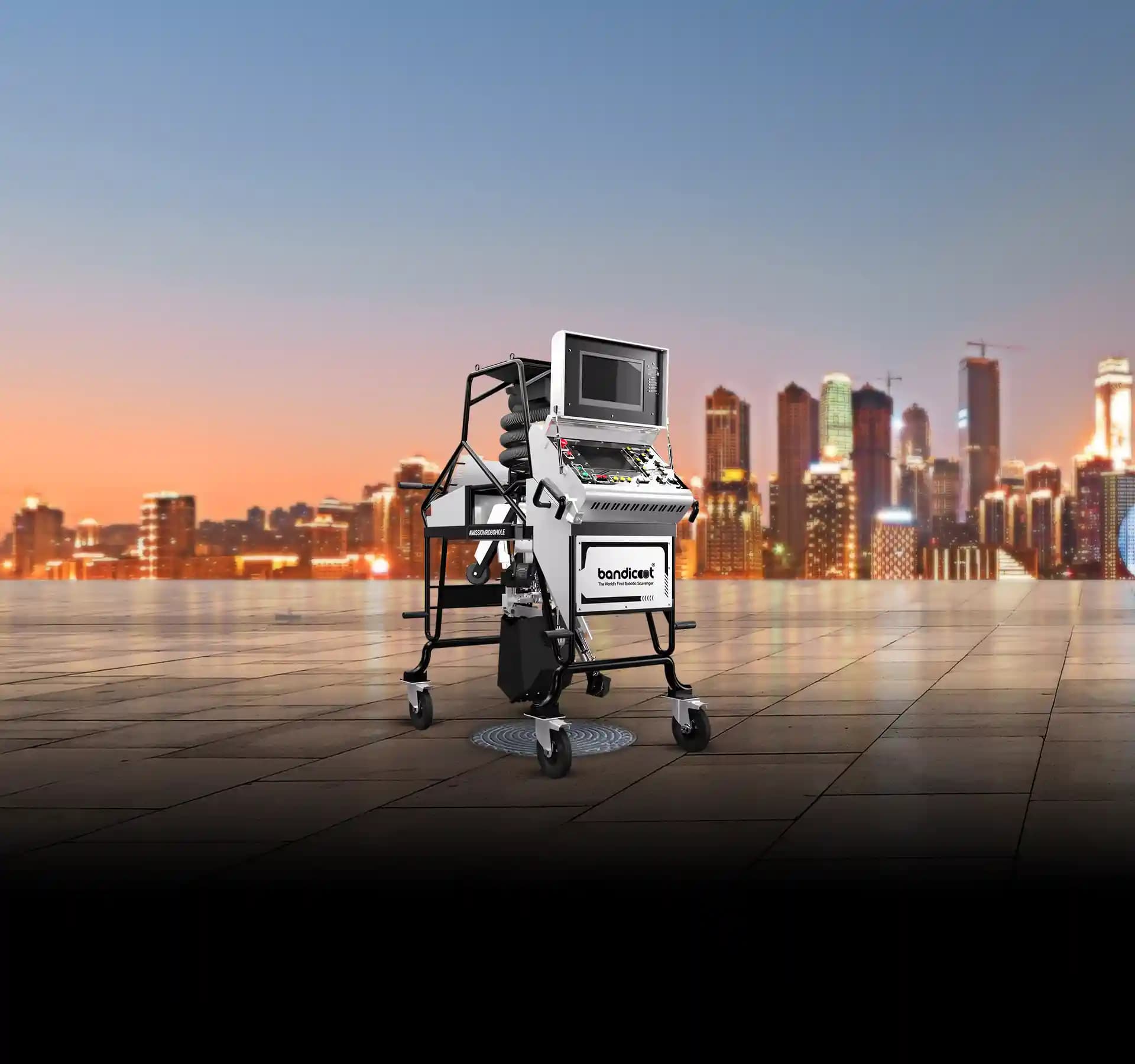 Delivers Safe | Automated Manhole Cleaning