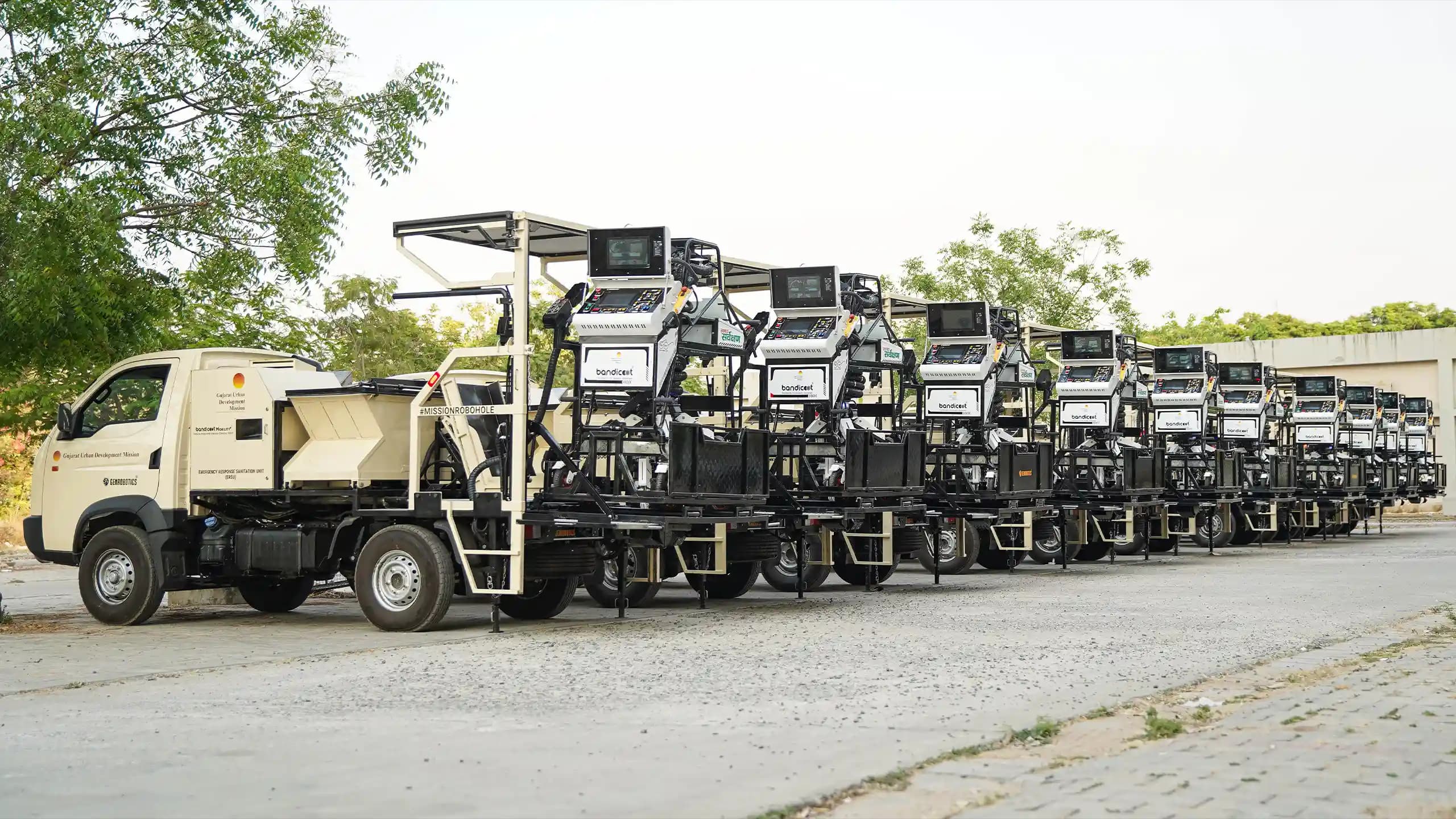 Gujarat Leads with 10 Bandicoot Mobility+ Robots