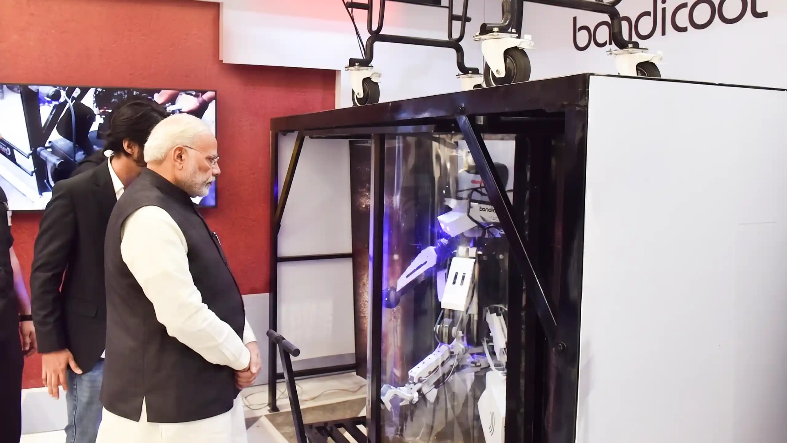 Modi with Bandicoot