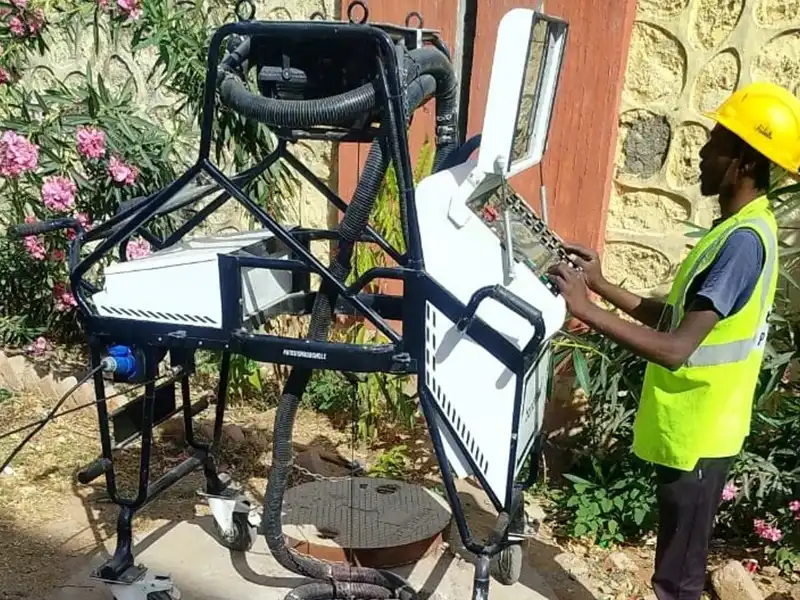 Bandicoot Robot in LEH, Ladakh
