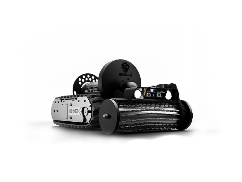 Wilboar robotic system with rotating sensors and components